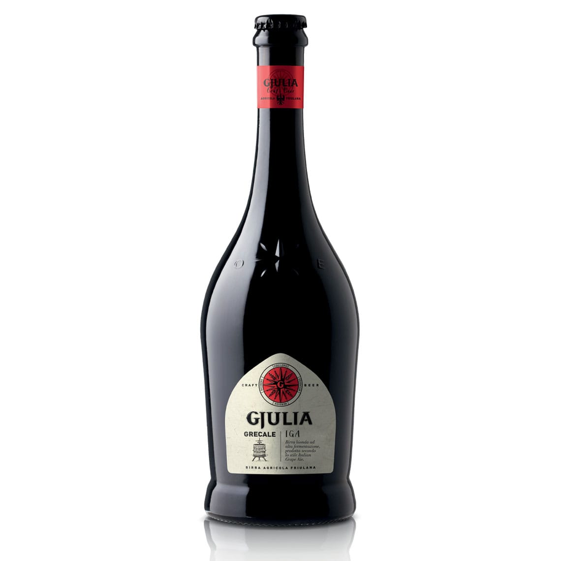 Grecale - Italian Grape Ale 75 cl 1 Grecale - Italian Grape Ale 75 cl - Birra GJULIA Grecale h1140 -