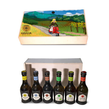 Cassetta regalo "Vespa" 6 bottiglie da 33 cl